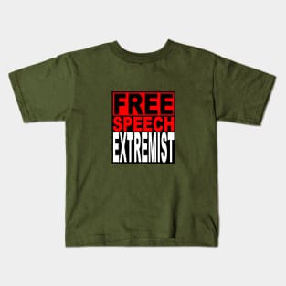 Free Speech Kids T-Shirt